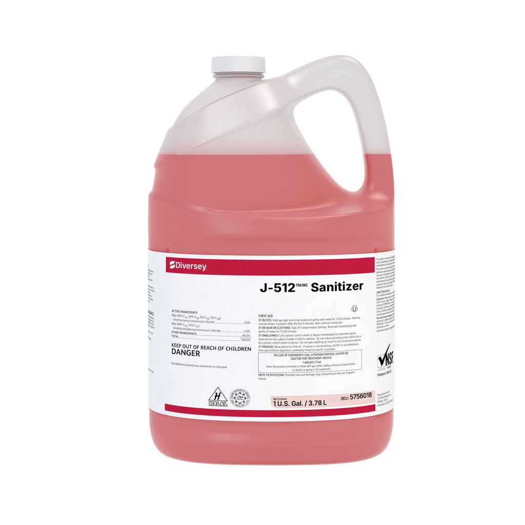 J-512TM/MC Sanitizer, 1gal, 4/CT